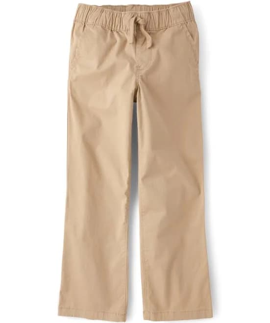 The Children's Place Boys Pull On Straight Chino Pants