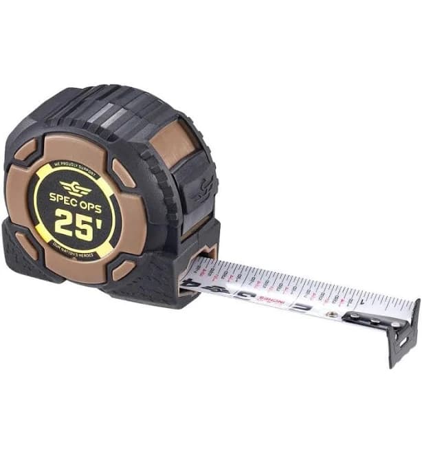 Spec Ops Elite Series 25 ft. Tape Measure