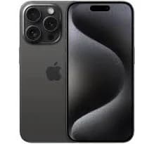 Apple - Refurbished Excellent - iPhone 15 Pro 128GB 6.1" 5G Fully Unlocked, Titanium - Black