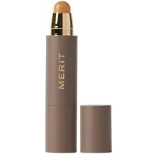 MERIT - The Minimalist Perfecting Complexion Foundation and Concealer Stick | 6.5 g - Camel - medium with golden undertones