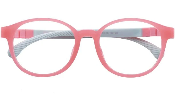 Round Black Blue Light Glasses - FP2486 Anna