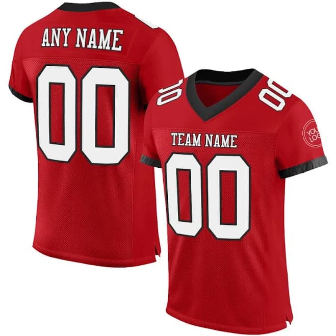 Custom Football Jersey Personalized Football Shirt Stitched Team Name Number Customized Uniform Fans Gift for Men Women Youth