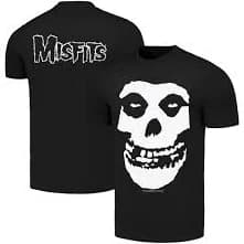 Misfits Unisex Classic Fiend Skull T-Shirt - Black
