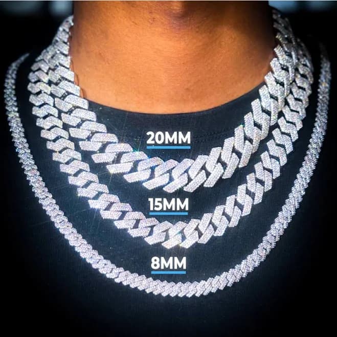 14K Gold VVS Cuban Link Chain