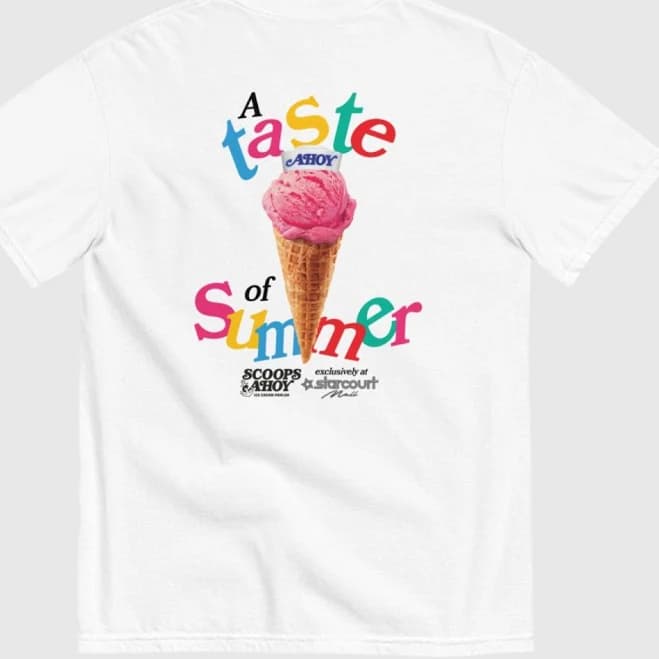 Stranger Things Scoops Ahoy Tee