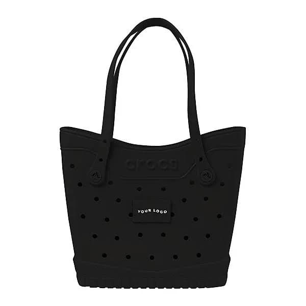 4 Custom Promotional Logo Crocs Classic Medium Tote Bag