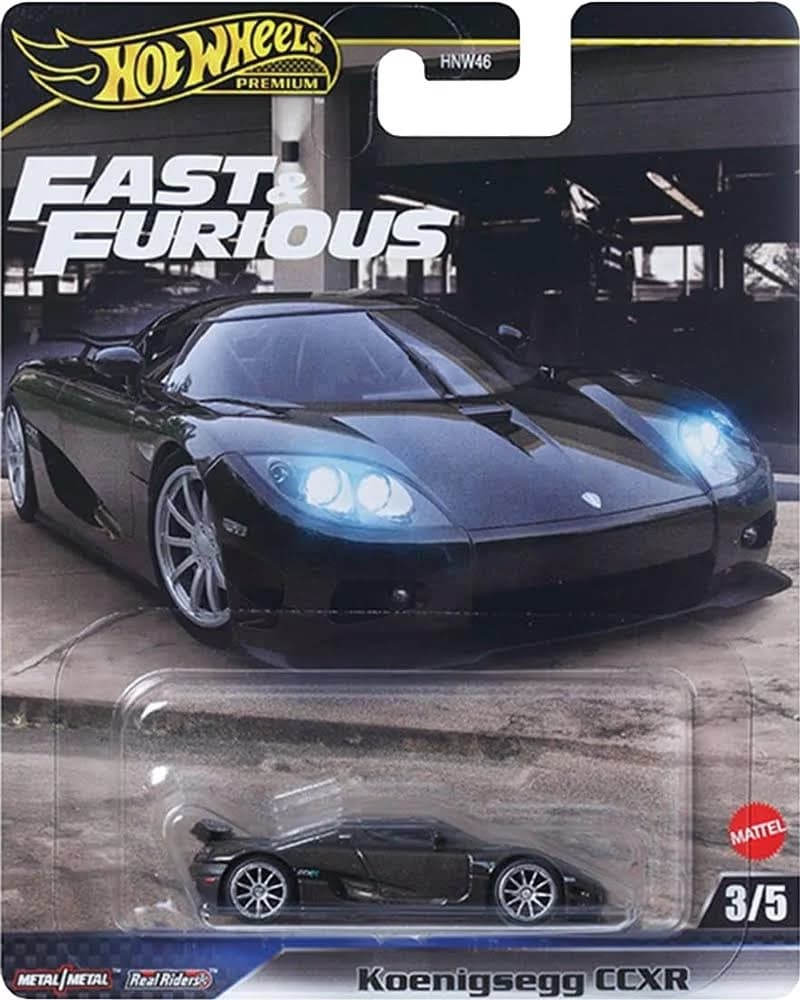 Hot Wheels Premium Koenigseggs CCXR Die-Cast Vehicle Replica