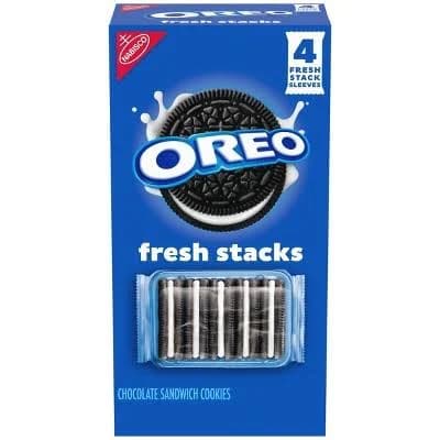 Oreo Fresh Stacks Chocolate Sandwich Cookies