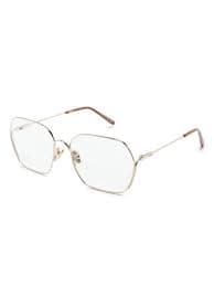 Chloé Eyewear Oversize geometric-frame Glasses | Gold | FARFETCH SA