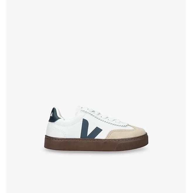 Veja Kids' Leather Volley Trainers