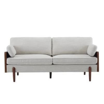 Christopher Knight Home Ella Modern Upholstered 3 Seater Sofa