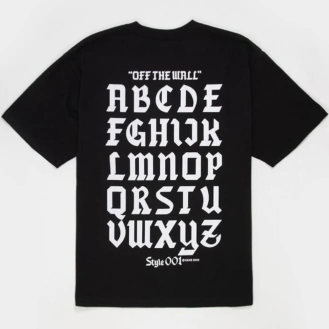 Vans Men's Style 001 Short Sleeve T-Shirt