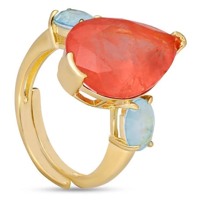 Miss Jo Majestic Mosaic Cocktail Ring