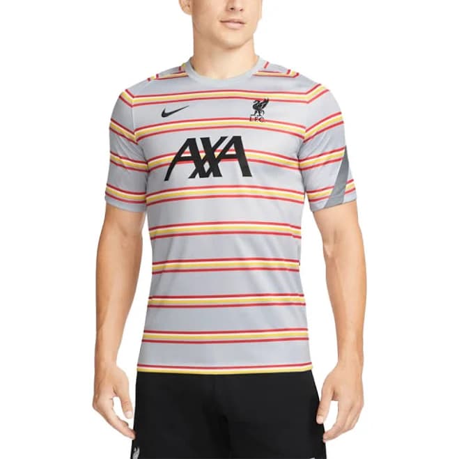 Nike LIVERPOOL 21/22 PREMATCH JERSEY (GRAY)