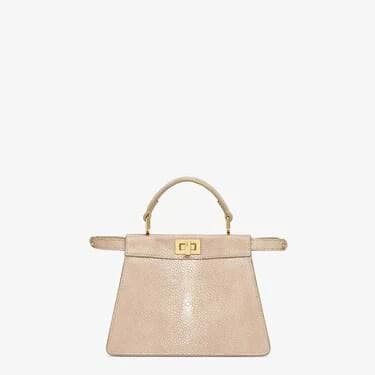 Fendi Peekaboo Iseeu Petite Stingray Leather Women