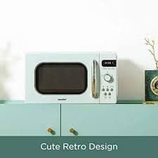 Free Shipping! COMFEE AM720C2RA-G Retro Style Countertop Microwave Oven with 9 Auto Menus Position-Memory Turntable, Eco Mode, and Sound On/Off (Pastel Green) 0.7Cu.Ft - Walmart Business Supplies