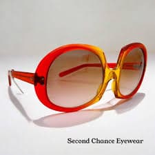 Vintage Emilio Pucci Sunglasses-Unworn (NOS) - Bold Red & Amber Frames-France | eBay