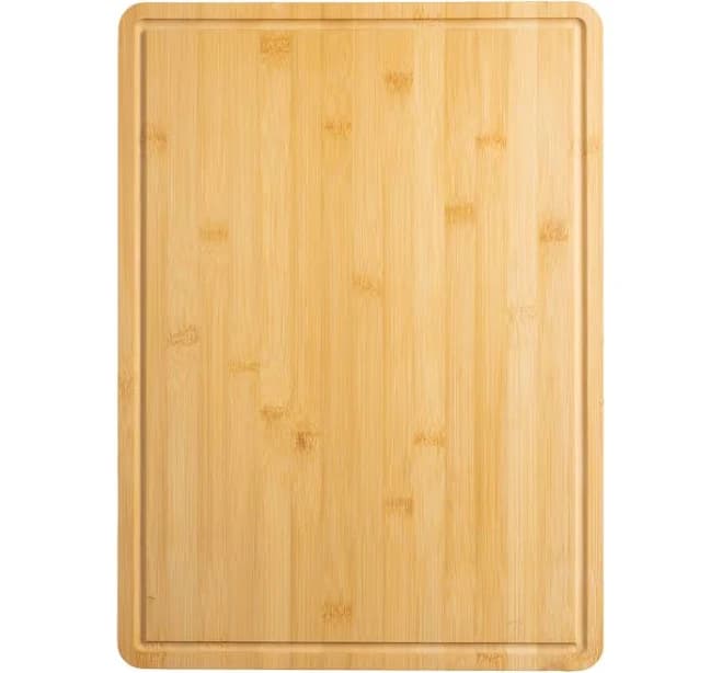 Mainstays 12" x 17.5" Non-Slip Bamboo Cutting Board