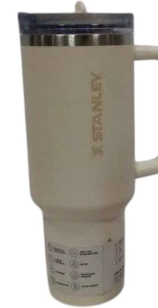Stanley, The Flowstate Quencher H2.0 Tumbler, Cream, 40 Oz