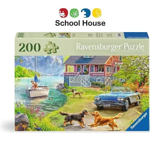 Summer Lake House Puzzle