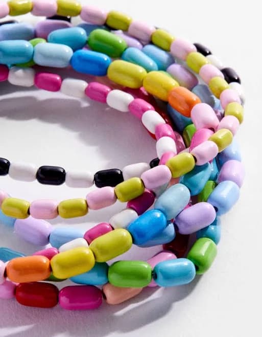 BaubleBar Bright Idea Enamel Beaded Bracelet Bundle
