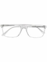 Prada Eyewear square-frame Glasses | Neutrals | FARFETCH TH