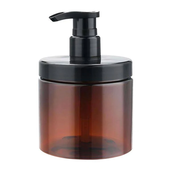 Refillable Wide Neck Plastic Pump Jar