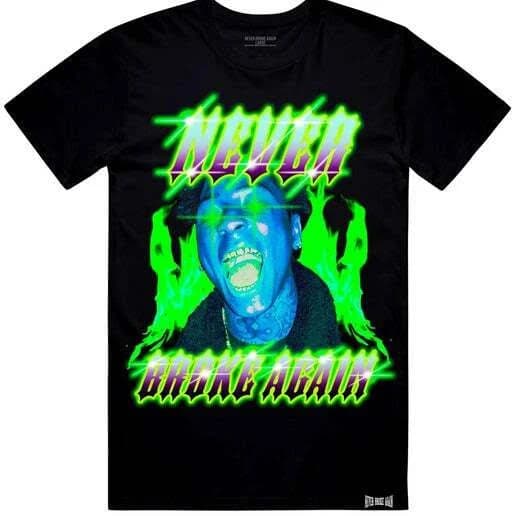 Black Never Broke Again Yb Crazy Tee