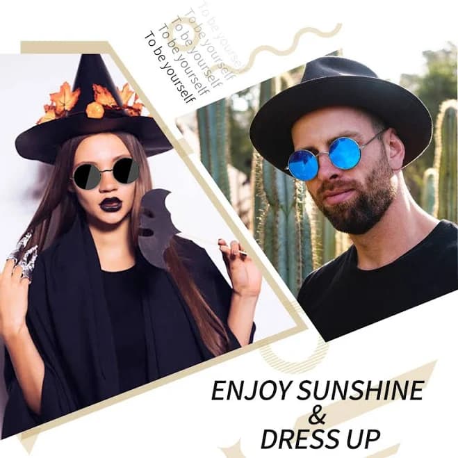 Joopin Polarized Round Sunglasses