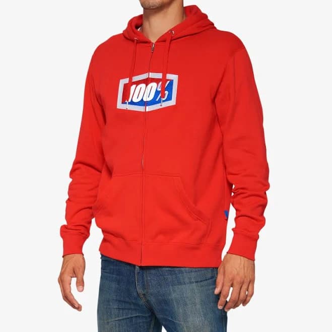 100% Official Fleece Zip-Up Hoodie