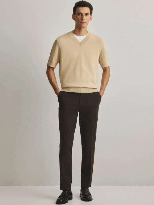 H&M Men's Slim-Fit Tailored Pants