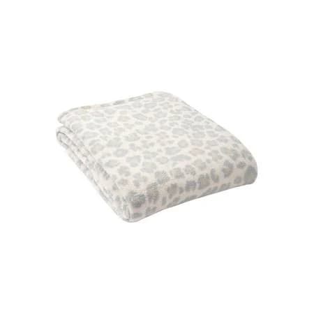 Splendid Leopard Plush Throw