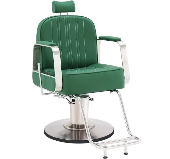 Barberpub Salon Chair for Hair Stylist All Purpose Hydraulic Barber Styling Chair