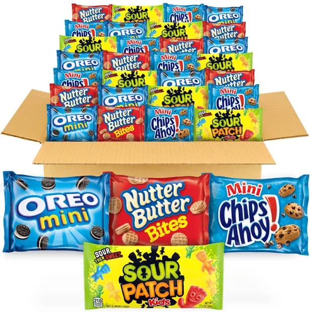 Oreo Mini Cookies Chips Ahoy! Variety Pack