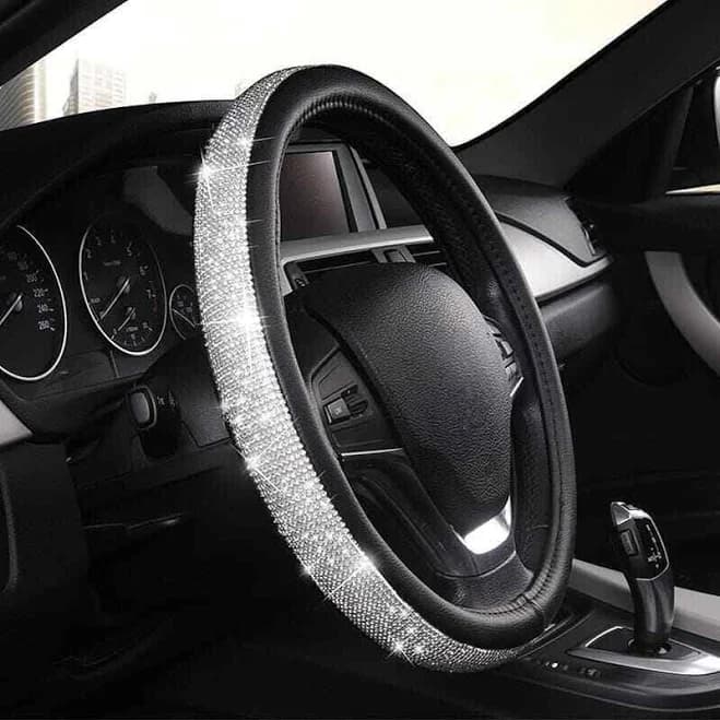 Crystal Steering Wheel Cover