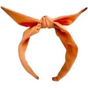 Top Knotted Headband Color Orange for Teens or Adults Brand New Handmade