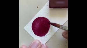 Handmade Watercolor Paint PR12 Kingfisher Red Lacquer Artist Paint HALF and WHOLE Pans - Non Toxic - Etsy