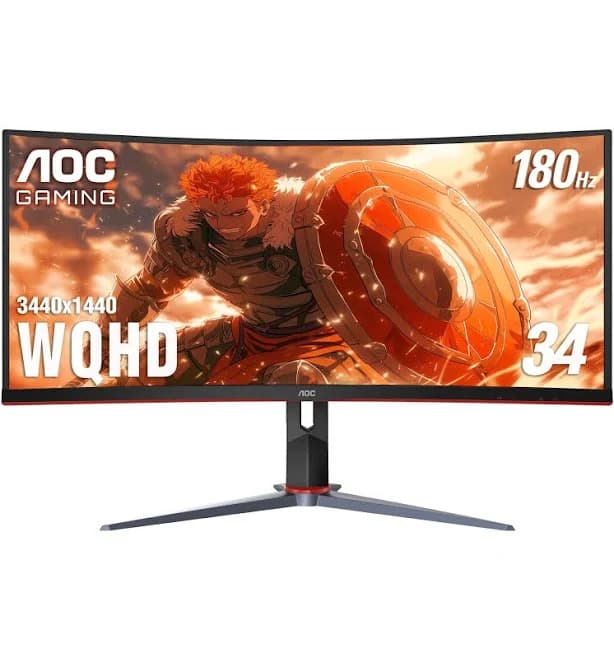 AOC CU34G2XP 34" VA Curved Gaming Monitor