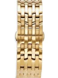 Versace 43MM Ion Plated Yellow Goldtone Stainless Steel Bracelet Watch on SALE | Saks OFF 5TH