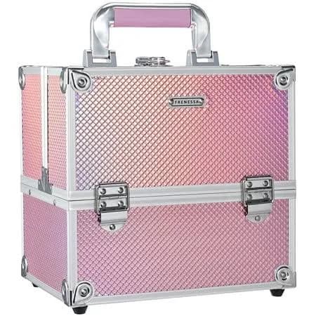 4 Trays Makeup Train Case