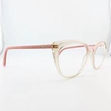 Prada | Accessories | Prada 1t F 53 Vx51o1 Brown Pink Gold Eyeglasses | Poshmark