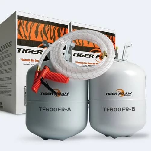 Tiger Foam E84 Fast Rise Spray Foam Insulation Kit TF600FR