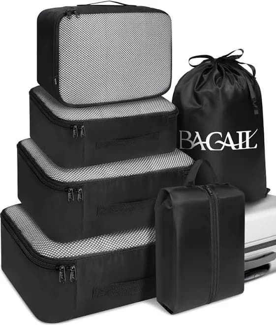 BAGAIL Packing Cubes Luggage Packing Organizers