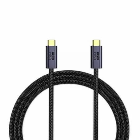 Usb4 Full Function Cable Type C/20gb Mobile Computer 8k@30hz Projection Screen HD Video Transmission Data Cable Android Phone Charging Cord 10ft, Size