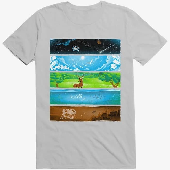 Across The Earth Graphic T-Shirt