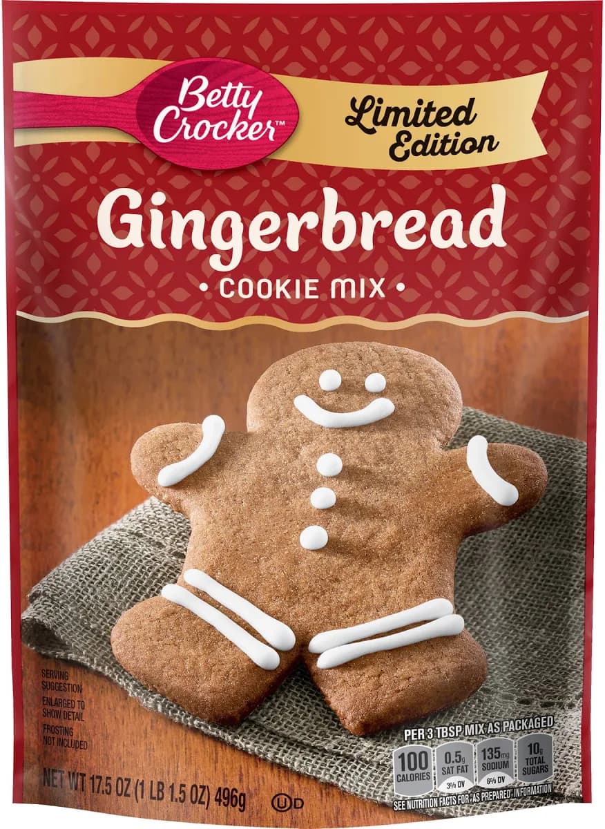 Betty Crocker Cookie Mix Gingerbread