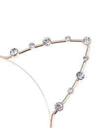 Amazon.com : Crystal Rhinestone Metal Cat Ear Headband Hair Bands, 2 Pieces, Gold and Silver : Beauty & Personal Care