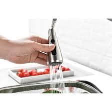 Tahanbath Single Handle Kitchen Sink Faucet with Pull Out Sprayer Z-W2287-P154091 - The Home Depot