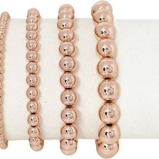 Love Lisa Five Stack Beaded Bracelets