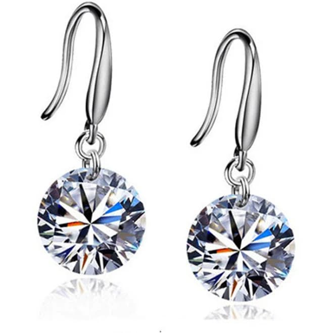Rhinestone Drop Earrings